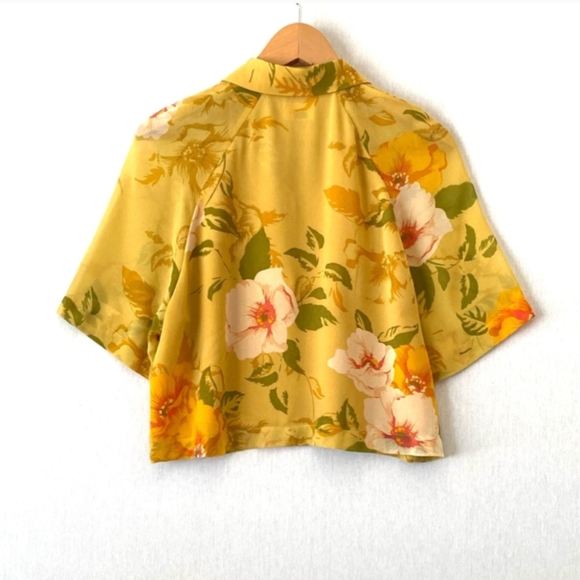 Aritzia Wilfred Henrietta Floral Blouse - Picture 4 of 6